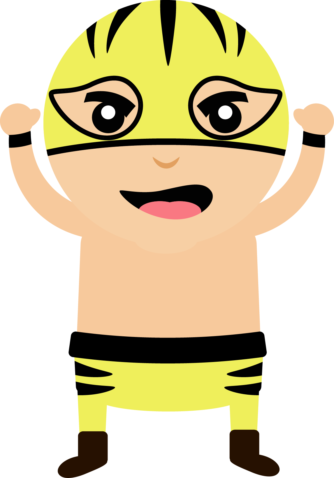 Yellow wrestler